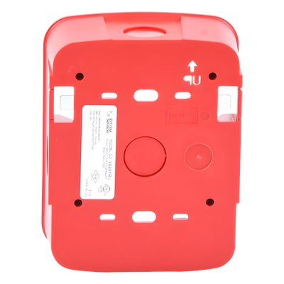 Caja de Montaje en Pared y Techo / Para Bocina y Bocina con Estrobo / Color Rojo / Compatible Serie L | SIERRA STORE