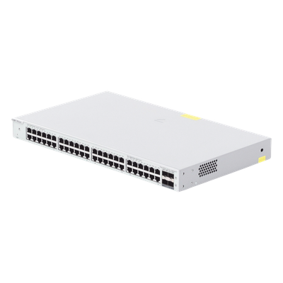 Switch Administrable Capa 2+ / 48 Puertos Gigabit / 4 SFP+ 10Gb / Conmutación 176 Gb/s / Gestión en la Nube | SIERRA STORE
