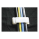 Clip Organizador de Cables / Auto-Adherible / 5 Unidades / Soporte 8.0 mm (6 AWG) / Carga 250 g (0.551 lb) / -5°C a 65°C (23°F a 149°F) | SIERRA STORE