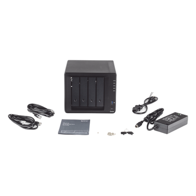 Servidor NAS de escritorio con 4 bahías / Expandible a 9 bahías / Hasta 144 TB | SIERRA STORE