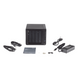Servidor NAS de escritorio con 4 bahías / Expandible a 9 bahías / Hasta 144 TB | SIERRA STORE