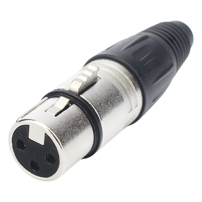 Kit Conector XLR / Macho + Hembra / Cable 3.5-8.0 mm / 16 A por Contacto / Soldadura / -30 °C a +80 °C | SIERRA STORE