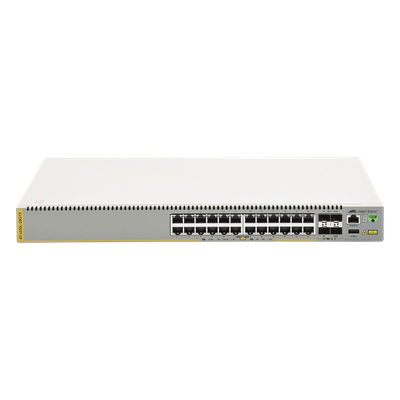Switch Capa 3 / 24 x Gigabit / 4 x SFP+ 10G / Stackeable / Doble Fuente / 128 Gbps / 95.2 Mpps | SIERRA STORE