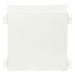 PANDUIT PZICEA - Gabinete de Techo Plenum / 2 UR Equipo Activo / 6 UR Parcheo / Acero / Blanco | SIERRA STORE