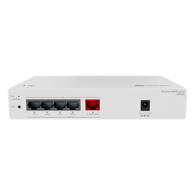 Router Multiservicio / 2.5 Gbps WAN / 5 Puertos PoE+ / 41W Presupuesto PoE / Controladora 16 APs / 150 Clientes / Gestión en la Nube | SIERRA STORE
