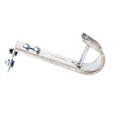 Soporte J-Hook / 14 Cables Cat6 / Acero al Carbón / Instalación Interior / Fijación Perforada | SIERRA STORE