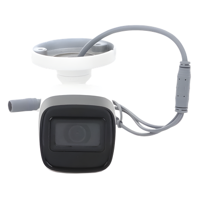 Cámara Bala TURBOHD / 8 Megapixel / Gran Angular 102.9° / IR EXIR 30 m (98.4 ft) / IP67 / 4 Tecnologías / dWDR | SIERRA STORE