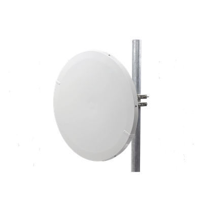 Antena Direccional Parabólica / 29 ± 1 dBi / 4.9 - 6.4 GHz / Dual Polarización V/H / Conectores N-Hembra / Plato Profundo / Radomo UV | SIERRA STORE