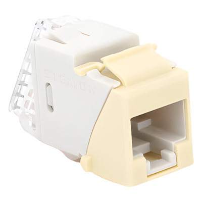SIEMON U6-K20NS - Jack Keystone / Cat6 UTP / Terminación Impacto 110 / T568A-B / Marfil / -10 a 60°C | SIERRA STORE