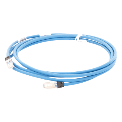 PANDUIT STP6X10MBU - Patch Cord / Cat6A S/FTP / CM/LS0H / 10 m (32.81 ft) / 26 AWG / 500 MHz / Azul | SIERRA STORE