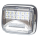 Luz de Advertencia LED / 6 LEDs Ultra Brillantes / 11 Patrones de Destello / IP67 / 12-30 VCC / 7.9" x 6.3" (20.1 x 16 cm) / Luz de | SIERRA STORE