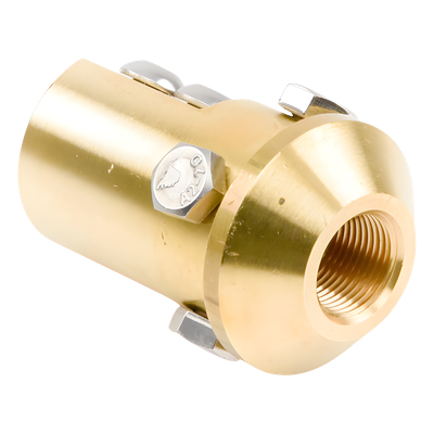 Adaptador de Punta Pararrayo / Mástil 1 1/2" (38.1 mm) / Latón / Conductores 8-10 mm / Sección 50-70 mm² / 655 g | SIERRA STORE