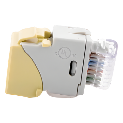 SIEMON U6A-K20NS - Jack Keystone Cat6A UTP / Terminación 110 / Color Marfil / Conductores 24-22 AWG Sólido y 26-24 AWG Multifilar | SIERRA STORE