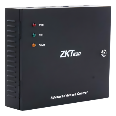 Controlador de Acceso 4 Puertas / 3,000 Huellas / 30,000 Tarjetas / TCP-IP / Gabinete Metálico con Fuente 12V 5A | SIERRA STORE
