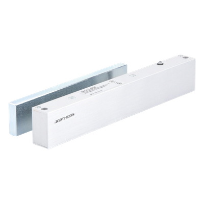 Chapa Magnética Electromagnética / 600 lb (272 kg) / 12/24 VDC Seleccionable / Sensor de Estado de Unión / LED / Uso Interior | SIERRA STORE