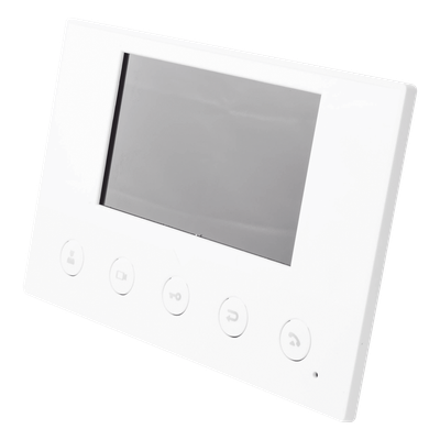 Monitor IP/SIP / Pantalla Capacitiva 4.3" / Wi-Fi 2.4 GHz / Audio HD Bidireccional / PoE / 8 Entradas de Alarma / RS485 / H.264 1080p | SIERRA STORE