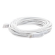 LINKEDPRO BY EPCOM LP-PSLIM-10WH - Cable de Parcheo Cat6 Ultra Slim / 10 m (32.8 ft) / UTP / 250 MHz / 1 GbE / RJ45 Chapado en Oro / | SIERRA STORE