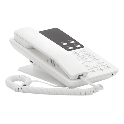 Teléfono IP Hotelero / Wi-Fi Dual Band 2.4/5 GHz / 2 Líneas SIP / Audio HD Opus / Resiliencia 30% Pérdida de Paquetes / Montaje en | SIERRA STORE