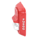 Sirena con estroboscopio / 2 hilos / 12-24 Vcd / candela 15 a 185 seleccionable / rojo con leyenda FUEGO / Serie L | SIERRA STORE