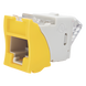 SIEMON U6-K05NS - Jack Keystone Cat6 UTP / 250 MHz / Amarillo / -10 a 60°C / 22-24 AWG / T568A/B | SIERRA STORE