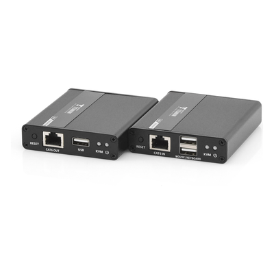 Kit extensor KVM (HDMI y USB) | 40m a 4k@30Hz  | 70m a 1080P@60Hz | Cat 6, 6a y 7 | CERO LATENCIA | HDR | Salida Loop | Salida de | SIERRA STORE