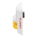 Lámpara Estroboscópica Color Blanco, para Notificación de Alerta, Montaje en Pared, Lente Estroboscópico Color Ámbar, Candelas | SIERRA STORE