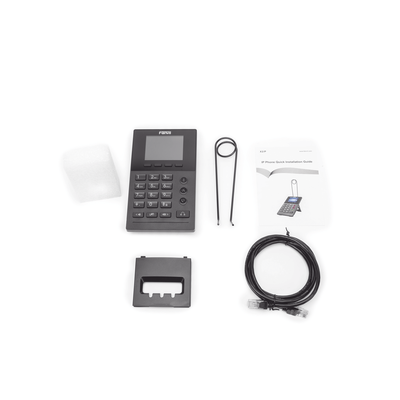 Teléfono IP para Call Center para 2 lineas SIP con soporte para diadema, pantalla LCD de 2.8 pulgadas a color, PoE | SIERRA STORE