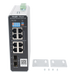 Switch Industrial PoE+ / 8 Puertos Gigabit / 1 PoE++ 60W / 7 PoE+ 30W / 2 SFP Uplink / 300W Total / Capacidad 20 Gbps / Layer 2 | SIERRA STORE