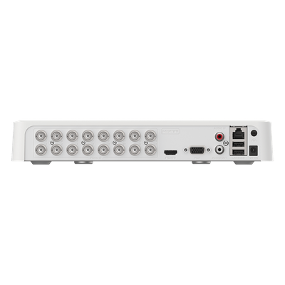 HiLook by HIKVISION DVR-116G-M1/T - DVR Pentahíbrido / 16 Canales TurboHD + 2 IP / 2 Megapixel 1080p Lite / AcuSense Lite / Audio | SIERRA STORE