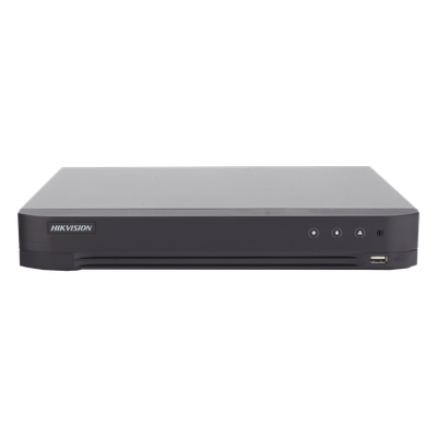 HIKVISION IDS-7204HUHI-M1/XT - DVR Pentahíbrido / 8 Canales Totales / 4 TURBOHD + 4 IP / 8 Megapixel (4K) / Reconocimiento Facial / | SIERRA STORE