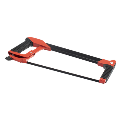 Arco de Segueta / Aluminio Ligero / 12 pulgadas (30.5 cm) / Tensión Ajustable / Mango Ergonómico / Incluye 1 Hoja | SIERRA STORE
