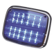 Luz de Advertencia LED / 24 LEDs / 11 Patrones Programables / IP67 / 12-30 VCC / 24 W / Policarbonato | SIERRA STORE