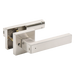 Manija Electrónica Biométrica / 30 Usuarios / Reversible Izquierda o Derecha / Níquel Satinado / Pilas AAA / Pestillo Anti-Tarjeta | SIERRA STORE