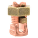 PANDUIT SBC6S-C - Conector Mecánico de Puesta a Tierra / Cobre / Calibre 8 a 6 AWG / 3 Cables / Cuerpo Extralargo | SIERRA STORE