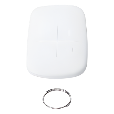 HIKVISION DS-PKF1-WB(B) - Control Remoto de Alarma / Armado y Desarmado / RF Bidireccional 433 MHz / Autonomía 3 Años / 16 g / -10°C a | SIERRA STORE