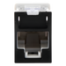 SIEMON U6A-H01NS - Jack Cat6a UTP / Montaje Híbrido Plano y Angulado / Terminación T568A/B / Rango -10 a 60°C / UL 94 V-0 | SIERRA STORE