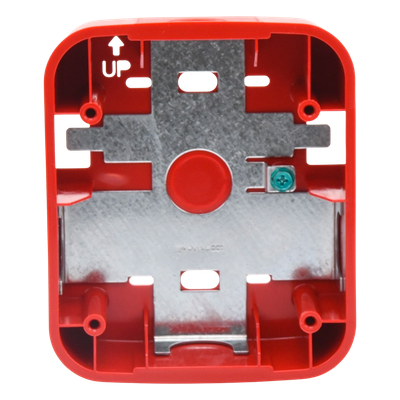 Caja de Montaje en Pared / Para Sirena / Color Rojo / Diseño Compacto / Compatible Serie L | SIERRA STORE