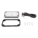 Luz de Advertencia LED / 6x4 pulgadas / Bicolor Rojo/Claro / 66 LED / 12 VCC / 10 Modos de Destello / Montaje Permanente | SIERRA STORE