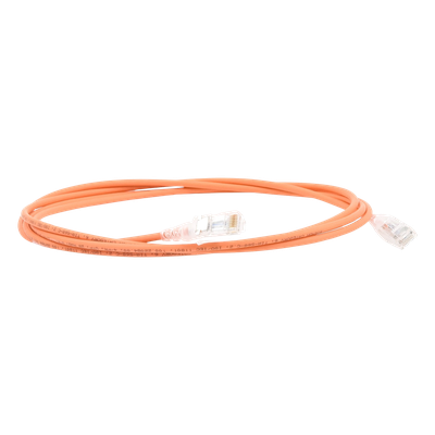 SIEMON MC6-07-0928 - Patch Cord Cat6 UTP / 28AWG Diámetro Reducido / CM/LS0H / 2.13 m (7 pies) / Naranja | SIERRA STORE