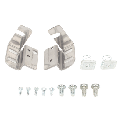 Soportes de Montaje Atornillable / Perfil Bajo / Slide-and-Lock / Acabado Galvanizado / 2 Piezas | SIERRA STORE