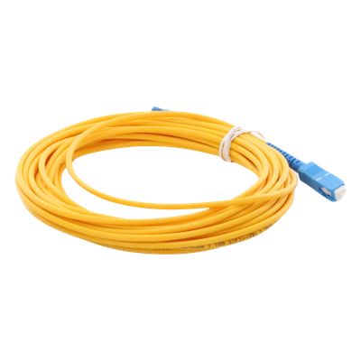 LINKEDPRO BY EPCOM LPSM3SCUSCUS6 - Jumper de Fibra Óptica / Monomodo OS2 G.652D / SC/UPC-SC/UPC / Simplex / 6 m (19.69 pies) / 3 mm | SIERRA STORE