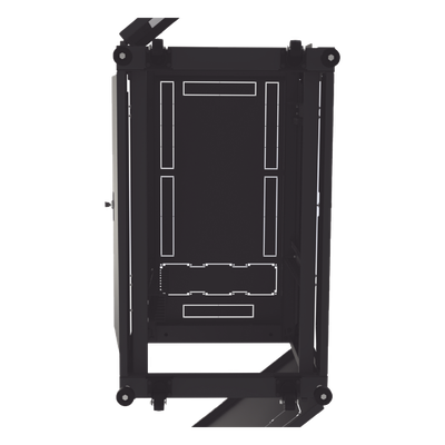 LINKEDPRO BY EPCOM LP-60100-12UR2 - Gabinete Profesional de Piso para Telecomunicaciones de 12UR, 1000 mm Profundidad, Se envía el | SIERRA STORE