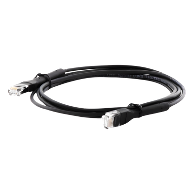 LINKEDPRO BY EPCOM LP-PSLIM-2BK - Cable de Parcheo UTP / Cat6 / 250 MHz / 2 m (6.56 ft) / Ultra Slim / Conectores RJ45 Chapados en Oro | SIERRA STORE