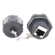 LINKEDPRO BY EPCOM LP-C6WP-CP - Acoplador Industrial / Cat 6 Blindado / IP67 Waterproof / -10°C a 60°C / 750 Ciclos / 50μm Oro | SIERRA STORE