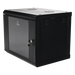 Gabinete de Pared 9U / Cristal Templado / 455 mm Profundidad (1.49 pies) / Acero Reforzado | SIERRA STORE