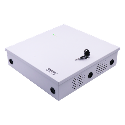 Fuente de Poder con Respaldo / 12VDC @ 10A / 8 Salidas Independientes / Conversión 115VAC a 12-24VDC / Batería 40Ah / Interfaz FACP / | SIERRA STORE