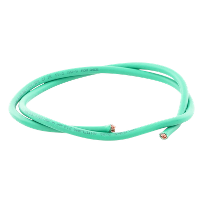 Cable THW-LS / Calibre 4 AWG / 19 Hilos / 90°C Seco / 75°C Mojado / Verde / Venta por Metro | SIERRA STORE