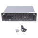 Mezclador Amplificador de Audio - 4 zonas de 240W RMS Hasta 960W | 4 Canales | 5 Entradas | MP3 Tuner USB/SD | 1 Entrada de Micrófono | SIERRA STORE
