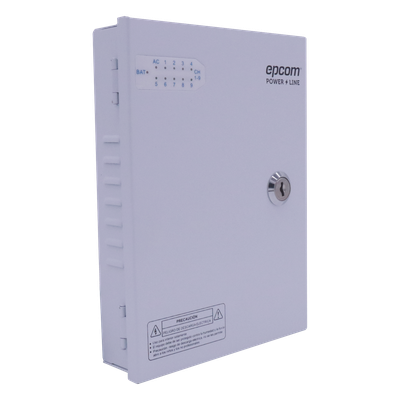 Fuente de Alimentación Profesional / 9 Canales / 16 A Total / 1.8 A por Salida / 11-15 VCC Ajustable / 200 W / Rango Extendido -20°C a | SIERRA STORE