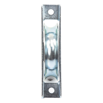 Rueda para Puerta Corrediza / 10 cm / Capacidad 380 kg / Acero Galvanizado / Fijación Inferior | SIERRA STORE